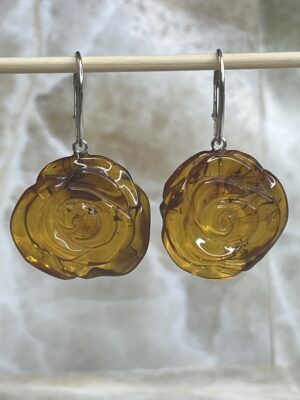 Natural Baltic Amber Earrings