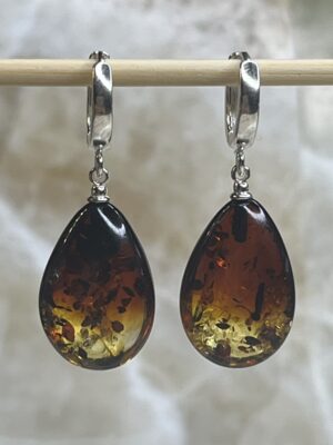 Natural Baltic Amber Earrings