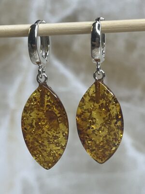 Natural Baltic Amber Earrings