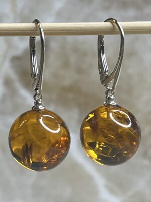 Natural Baltic Amber Earrings