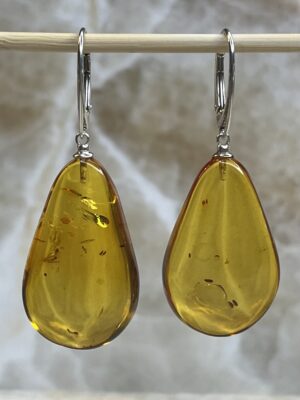 Natural Baltic Amber Earrings
