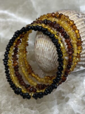Natural Baltic Amber Spring Bracelet
