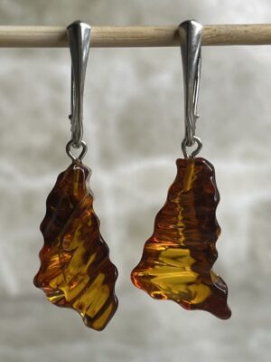 Natural Baltic Amber Earrings