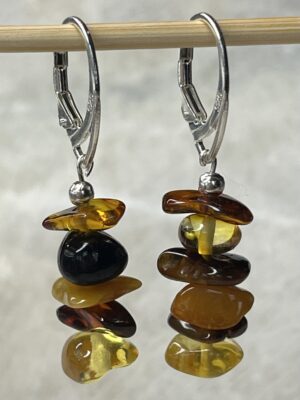 Natural Baltic Amber Earrings